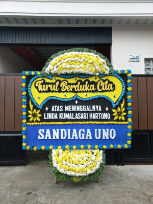 Papan Bunga Duka di Helvetia Tengah