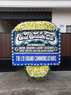Papan Bunga Duka di Helvetia Tengah
